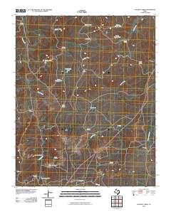 2010 Map of Halfway Creek, 2010 Print