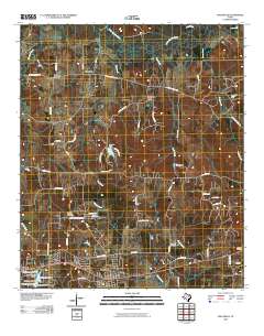 2010 Map of Hallsville, 2010 Print