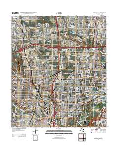 2012 Map of Haltom City, 2012 Print