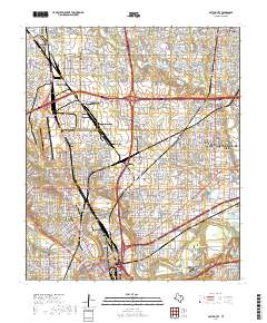 2019 Map of Haltom City, 2019 Print