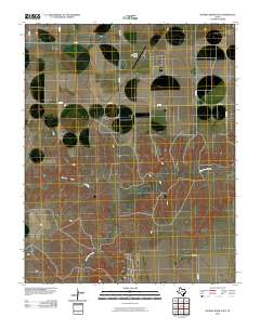 2010 Map of Hannas Draw East, 2010 Print