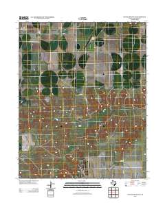 2012 Map of Hannas Draw East, 2012 Print