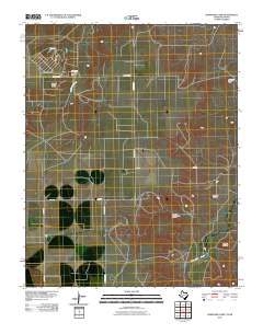 2010 Map of Hansford Camp, 2010 Print