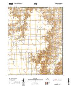 2019 Map of Hansford Camp, 2019 Print