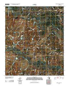 2010 Map of Harris Chapel, 2010 Print
