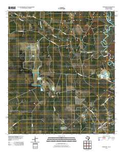 2010 Map of Hartburg, 2010 Print
