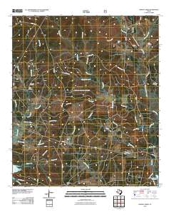 2010 Map of Harvey Creek, 2010 Print