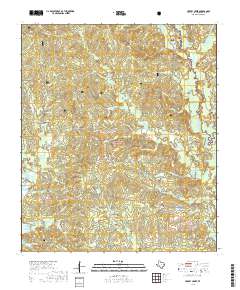 2019 Map of Harvey Creek, 2019 Print