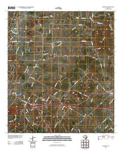 2010 Map of Harwood, 2010 Print