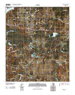 2010 Map of Hawkins, 2010 Print