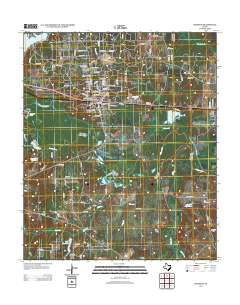 2012 Map of Hawkins, 2012 Print