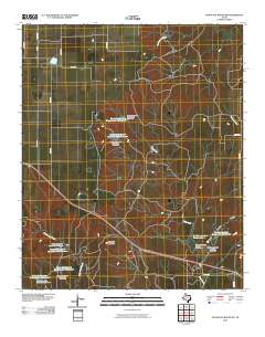 2010 Map of Haystack Mountain, 2010 Print