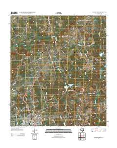 2013 Map of Hearne North, 2013 Print