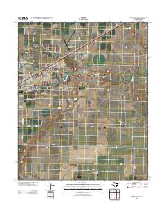 2012 Map of Hereford SE, 2012 Print