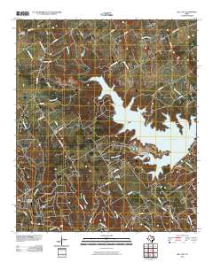 2010 Map of Hill City, 2010 Print