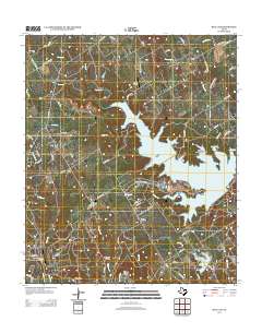 2013 Map of Hill City, 2013 Print