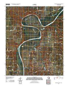 2010 Map of Horseshoe Bend, 2010 Print