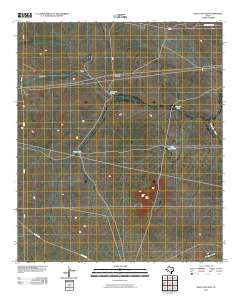 2010 Map of Hueco Station, 2010 Print