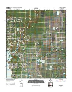 2013 Map of Huffman, 2013 Print