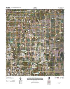 2013 Map of Hutto, 2013 Print