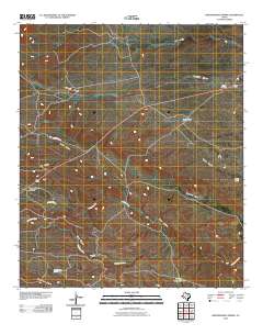 2010 Map of Independence Spring, 2010 Print