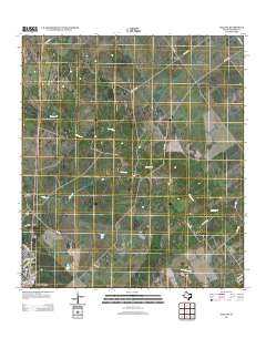 2013 Map of Inez NW, 2013 Print