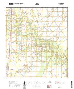 2019 Map of Inez NW, 2019 Print