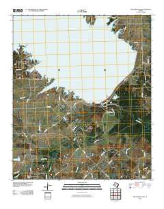 2010 Map of Iron Bridge Dam, 2010 Print