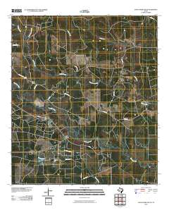 2010 Map of Jacks Creek South, 2010 Print
