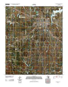 2010 Map of Jacksboro, 2010 Print