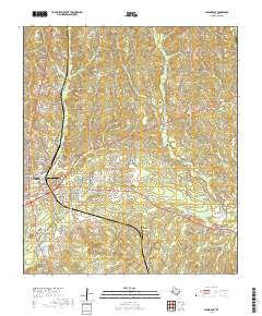 2019 Map of Jasper East, 2019 Print