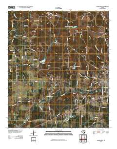 2010 Map of Jasper West, 2010 Print