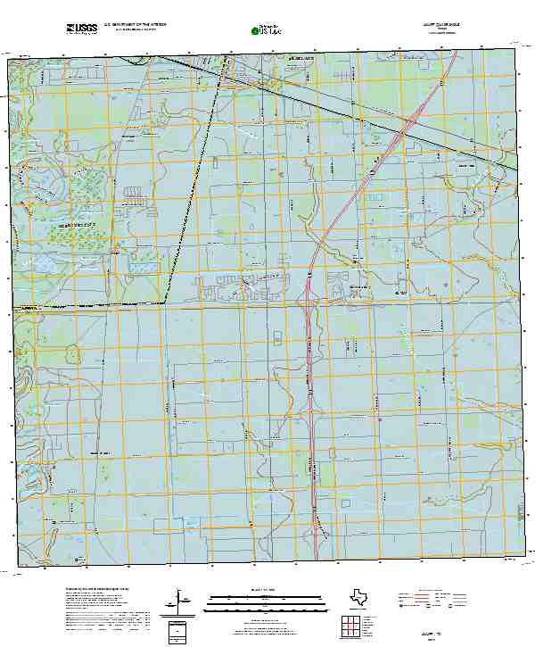 2019 Map of Juliff, 2019 Print