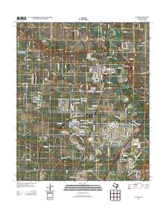 2013 Map of Justin, 2013 Print