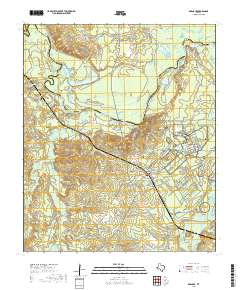 2019 Map of Karnack, 2019 Print