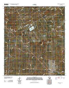 2010 Map of Karnes City, 2010 Print