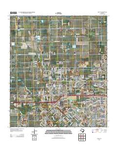 2013 Map of Katy, 2013 Print