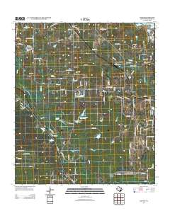 2013 Map of Keenan, 2013 Print