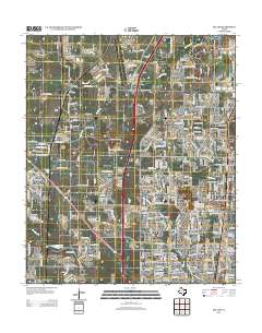 2012 Map of Keller, 2012 Print