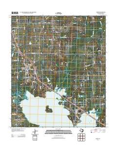 2012 Map of Kemp, 2012 Print
