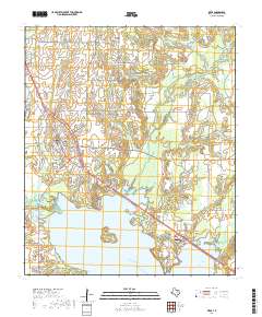 2019 Map of Kemp, 2019 Print