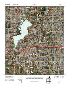 2010 Map of Kennedale, 2010 Print