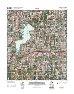 2012 Map of Kennedale, 2012 Print