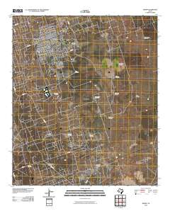 2010 Map of Kermit, 2010 Print