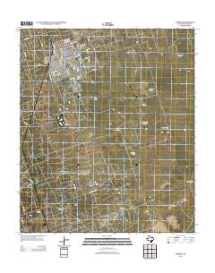 2012 Map of Kermit, 2012 Print