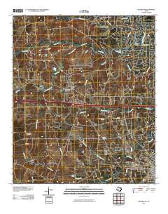 2010 Map of Kilgore NW, 2010 Print