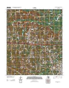 2013 Map of Kilgore NW, 2013 Print