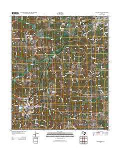 2013 Map of Kilgore SW, 2013 Print