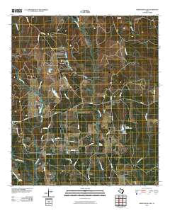 2010 Map of Kirkpatrick Lake, 2010 Print