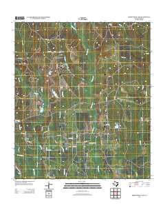 2013 Map of Kirkpatrick Lake, 2013 Print